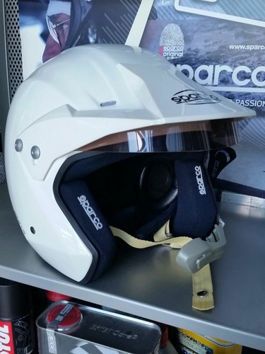 CASCO SPARCO AUTO WTX J5-I SNELL SA 2010 TG XS 53-54cm - RALLY HELMET JET |  eBay