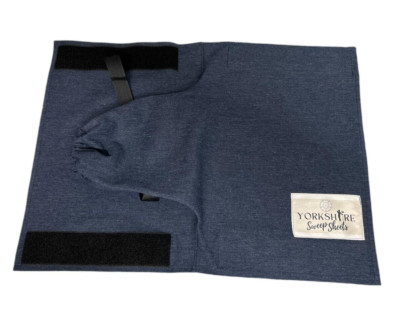 8 Unzen Denim 7'' Pfeife Wrap Around Blatt. Schornsteinfegerblech