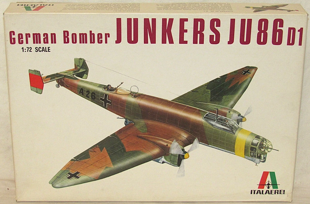 ITALERI Models | ITALERI 038 JUNKERS Ju 88 A-17 TORPEDOBOMBER
