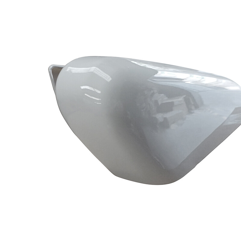 White Rearview Mirror Covers For 2021-2024 Ford F-150 – With Turn Signal Hole (Pair)
