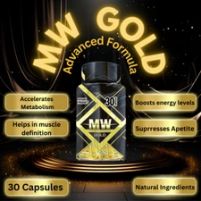 MW Gold Edition Formula mas Avanzada y Fuerte/Fat Burner Maximum Strengt ON SALE