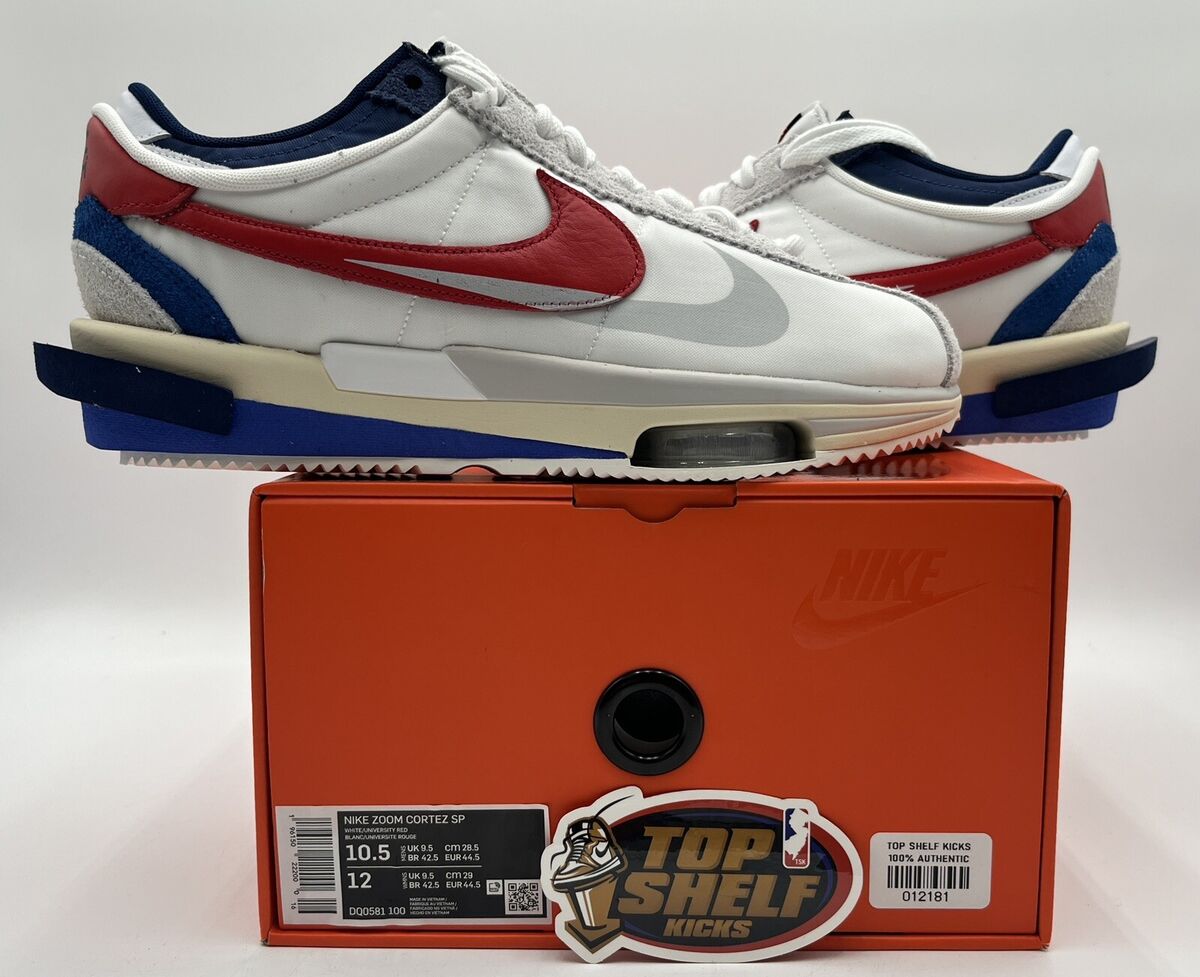 New Nike Sacai Zoom Cortez OG 2022 Size 10.5 Rare Authentic New Nike Sacai Zoom Cortez OG 2022 Size 10.5 Rare Authentic