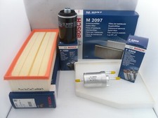 Kit de servicio Audi TT 2.0 TFSI aceite aire combustible filtro cabina 2008 a 2014 Bosch