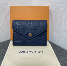Louis Vuitton Victorine Wallet M83590 Compact wallets Navy Blue