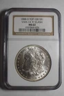 1888 O Top 100 VAM 1A E Clash Morgan Silver Dollar NGC MS63 #076