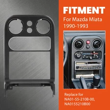 Dash Bezel For Mazda Miata 90-93 Radio Center Dash Control Dashboard Trim Panel