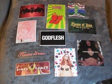 Rock Pop Metal Promotional Sticker Set Of 10 Stickers lot 92
