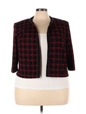Maya Brooke Women Red Jacket 22 Plus