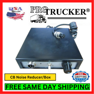 Pro Trucker PTNT6 Empty Noise Box Connects to 4-Pin CB Radio, 6 Chip Capacity