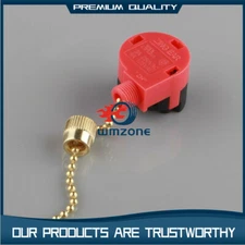 ze-268s1 Zing Ear ZE-268S1 Switch 4 Wire 3 Speed Ceiling Fan Light Brass