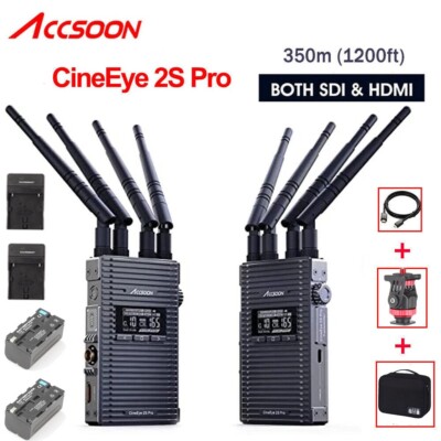 ACCSOON Cineeye 2S Pro 5G 1200ft SDI HDMI Wireless Video Transmission System 108
