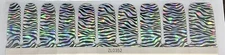 Color Nail Polish Strips 20ct.  Zl0352 .  READ DESCRIPTION BELOW