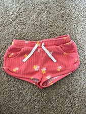 Cat  Jack Shorts Girls 4/5 XS Pink Floral