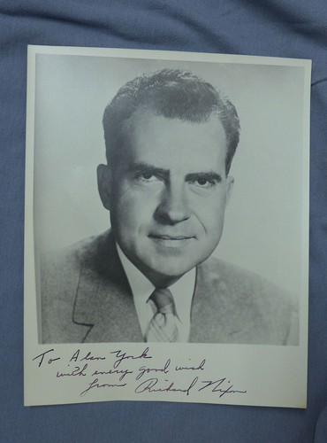 Richard Nixon Autogramm Foto Vizepräsident Brief Chruschtschow 1959