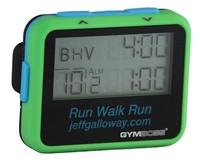 Gymboss Interval Timer And Stopwatch - Green Jeff Galloway Softcoat Gymboss Interval Timer And Stopwatch - Green Jeff Galloway Softcoat