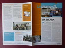 LA PLUME D'L SNECMA SNECMA SAFRAN EVRY CORBEIL 184 2008 FAN DISCS CFM56-7