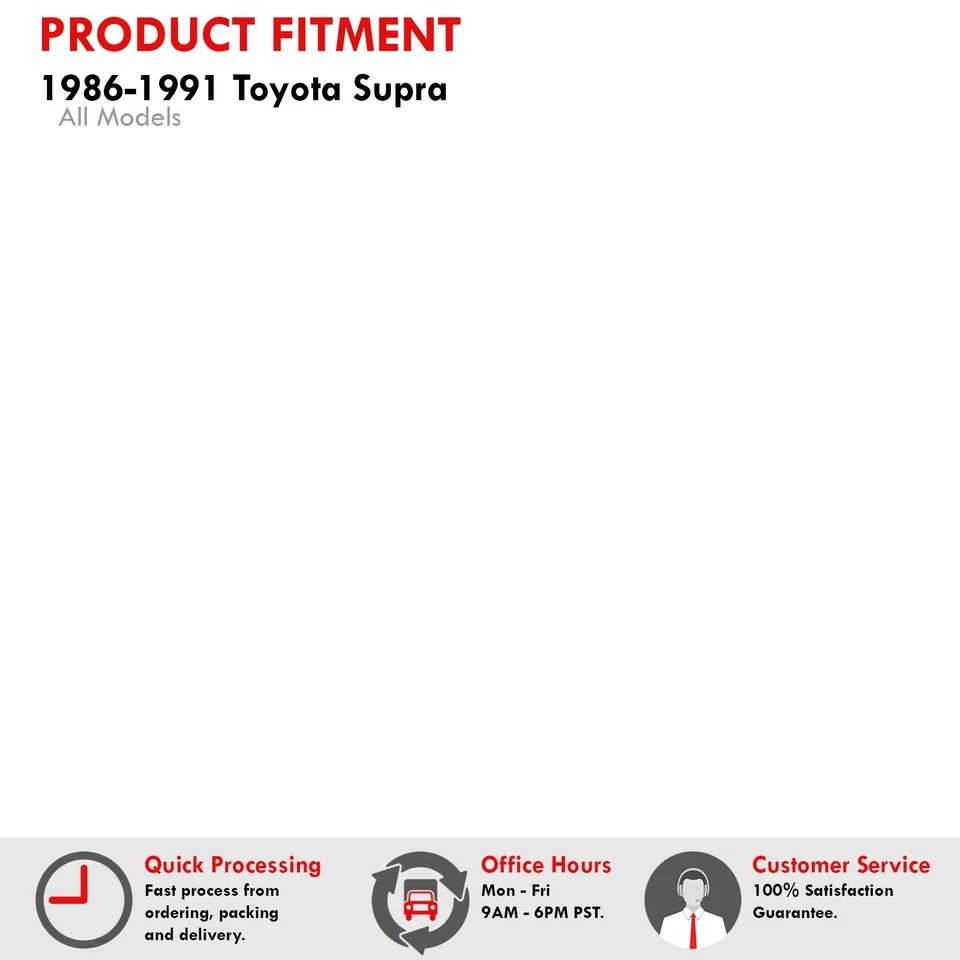 Silver 4PC F+R Racing Stainless Steel Brake Line Kit For 1986-1991 Toyota Supra Foto 4 de 4