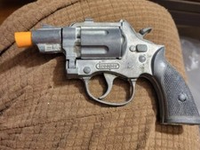 Vintage Rare Hubley TOY Snub Nose Trooper Cast Cap Gun Pistol Revolver