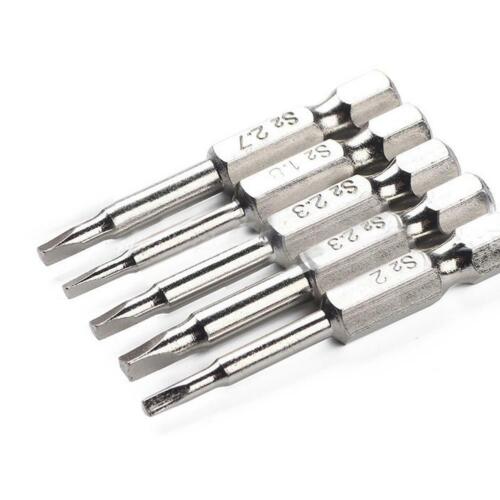 5Pcs Sale Magnetic Triangle Head Screwdriver Bits S2 Steel Shank V9S5 1/4 G0G5 - Picture 2 of 8