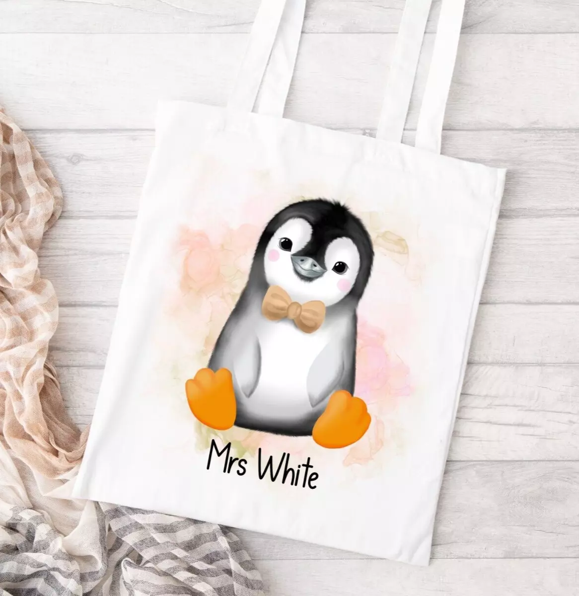 Penguin cheap tote bag