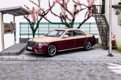 Master 1:64 Mercedes-Benz S450 W222 Double Color Diecast Models Collection Gifts - Imagen 15 de 19