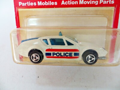 Majorette Série 200 - Alpine A310 #264 Bleu Police - Blister Scellé - Occasion - France