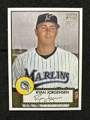 RYAN JORGENSEN #261 2006 Topps '52 Rookies QTY Florida Marlins