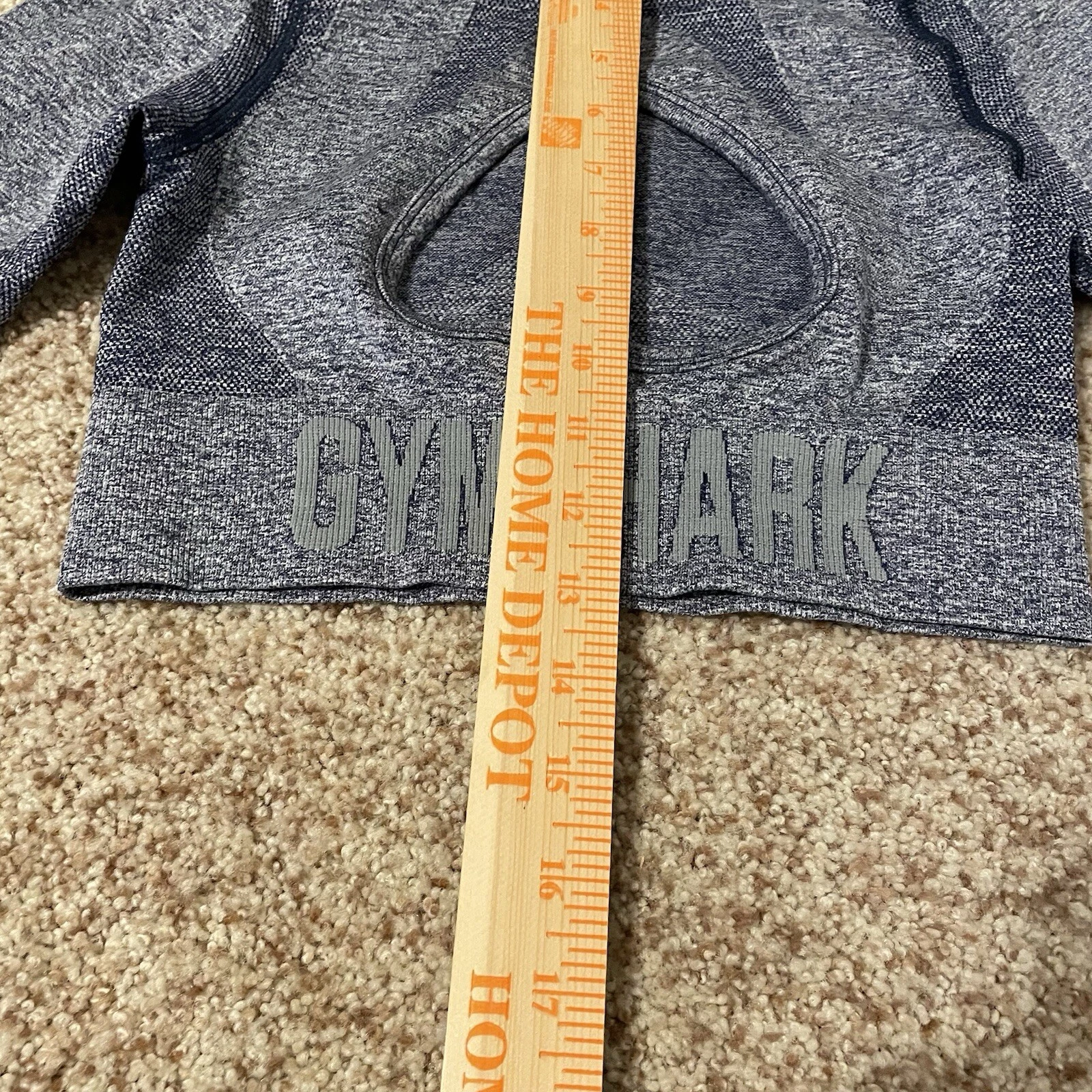 gymshark flex sports long sleeve crop shirt