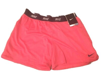 nike women's reversible mesh shorts