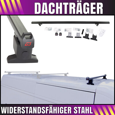 Für CITROEN Berlingo II 08-17 Fixpunkt Schwarz Stahl Gepäckträger Dachträger G-D