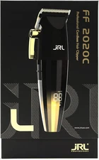 JRL Professional FF 2020C Cordless Lithium Ion Clipper Black & Gold NEW