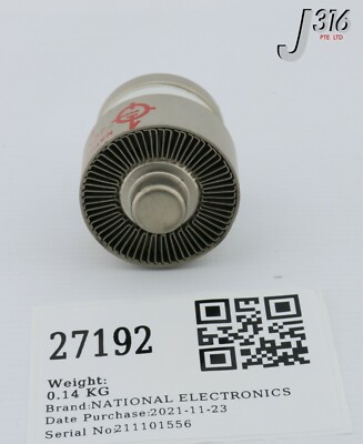 27192 NATIONAL ELECTRONICS TRANSMITTING TUBE 4CX250B | eBay