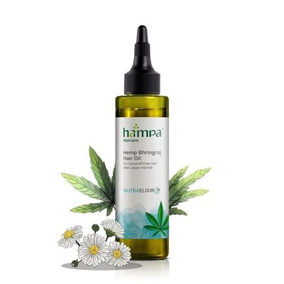 Hampa Hemp Bhringraj Hair Oil For All Hair Types 100ml