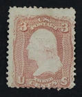 CKStamps: US Stamps Collection Scott#88 3c Washington Unused H Appear Regum