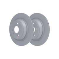 2X Bremsscheibe ATE 24.0111-0185.1 Passend FüR Ford