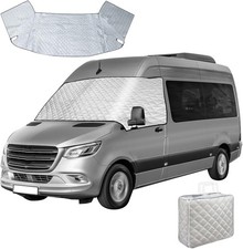 Auto-Frontscheibenabdeckung f&uuml;r Mercedes Sprinter 2019-2025, 2-lagige Baumwolle,