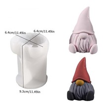 Silikonformen Gießformen, Gips, Resin, Modeliermasse, Zwerg