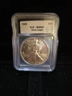 1989 American Silver Eagle ICG MS69