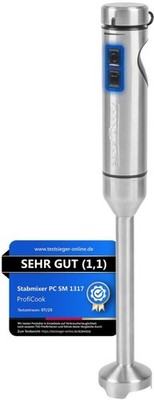 PROFICOOK Stabmixer PC-SM 1317 inox Rühr-/Mixgeräte 501317 Stabmixer