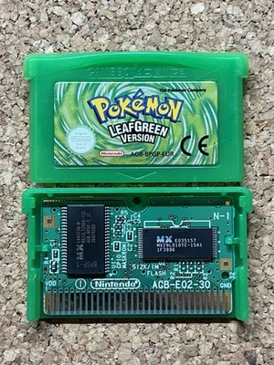 Pokemon Blattgrüne Version (Nintendo GBA) Nur Cartridge! ORIGINAL