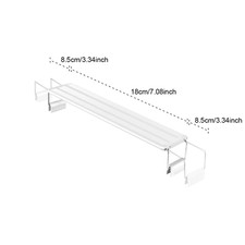 Extensible LED Fish Tank Light Color Changeable RGB Aquarium LED Light Aluminum