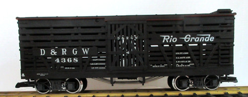 Coche de stock LGB G 43682 "D&RGW 4368" con sonido de oveja y ruedas de metal | Zustand: New