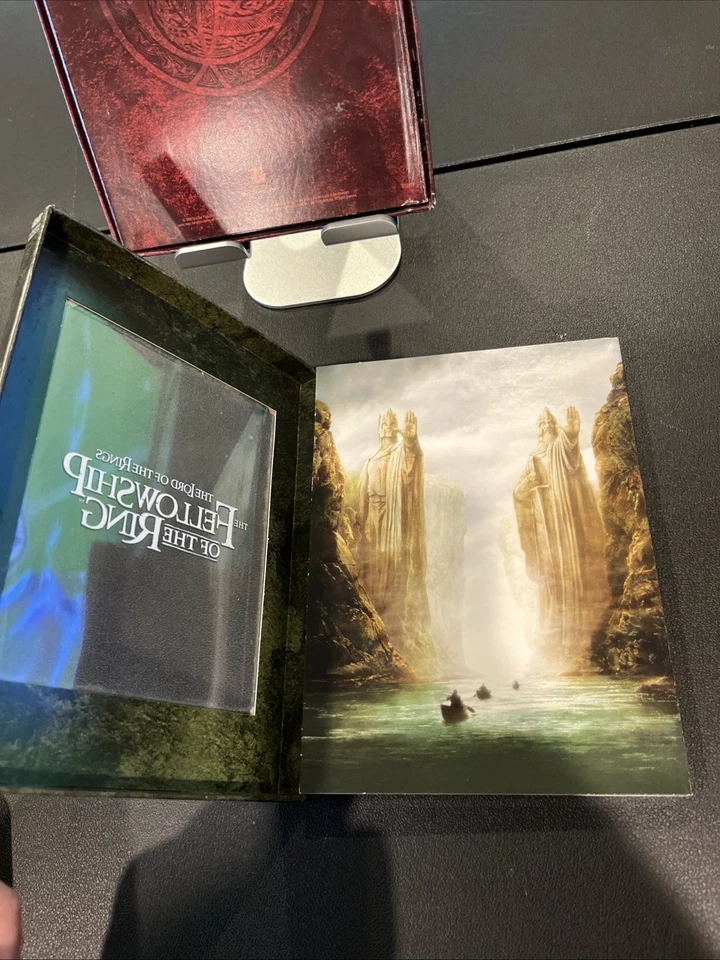Lot of 2 The Lord Of The Rings DVD Limited Edition 2 Sided Discs with Bonus Disc Foto 4 de 4