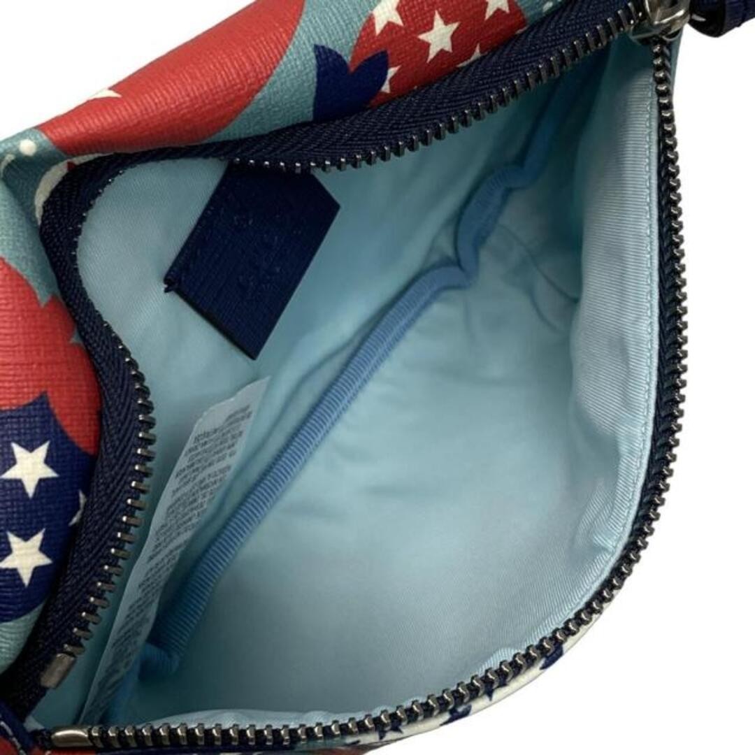 Gucci Kids Waist Pouch Belt Bag Light Blue Red Multi Used thumbnail 7