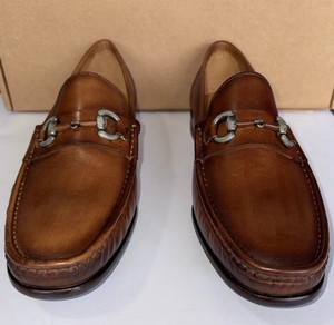 New! Massimo Matteo Firenze Mens 9.5 Black suede woven strap driver loafer shoes Massimo Matteo | eBay main image 4
