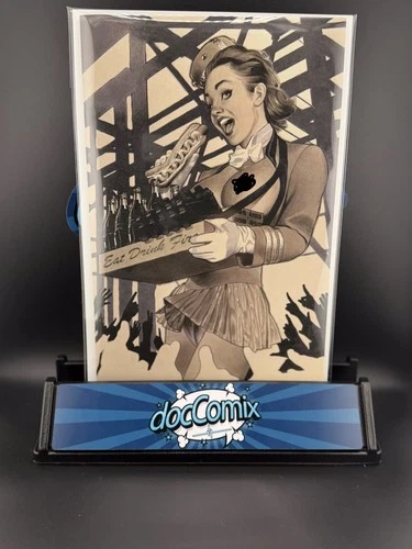 Pop Kill #3 Adam Hughes NYCC B/W Risqué Variant