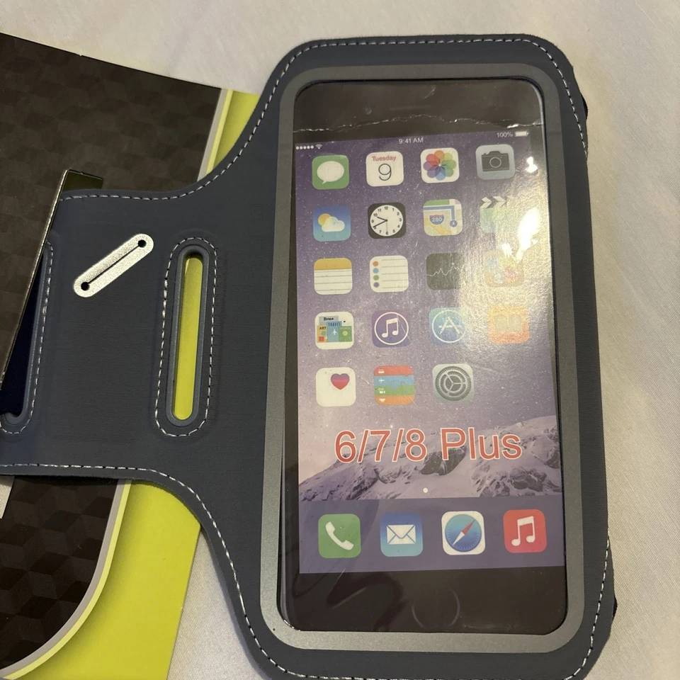 Black Universal Sports Running Armband Phone Holder Waterproof UK - Image 3 of 4