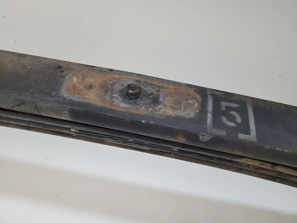 2007 07 NISSAN TITAN RH Right Rear Leaf Spring 550207S20A        Foto 4 de 4