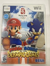 Nintendo Wii Mario Sonic at the Olympic Games - Game Case Only - No Game - Wii