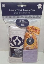 Le Chatelard 1802 Scents of Provence Lavender Sachet & Soap w/Tea Dish Towel Set